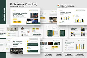 Professional Consulting - PowerPoint, a Presentation Template by Iqsiart Studio
