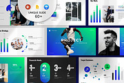 The X Project PowerPoint Template, a Presentation Template by Typetheme (Thumbnail 1 of 9)