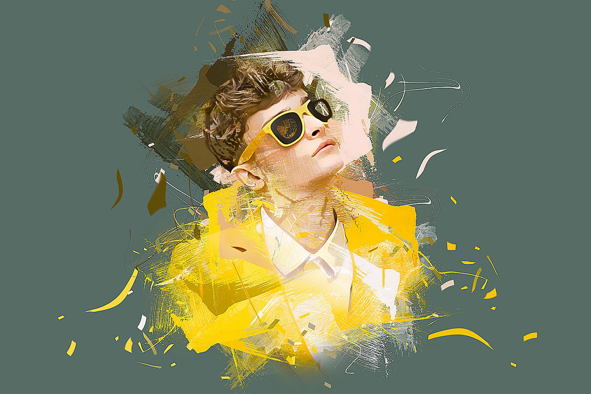 Abstract Paint Photoshop Action, an Action Add-On by MRI STUDIO (Photo 5 of 18)