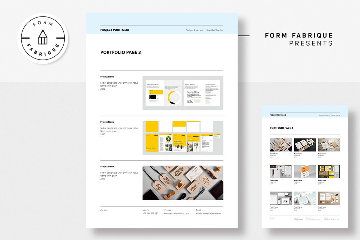 Resume/CV, a Resume Template by Form Fabrique (Photo 11 of 14)