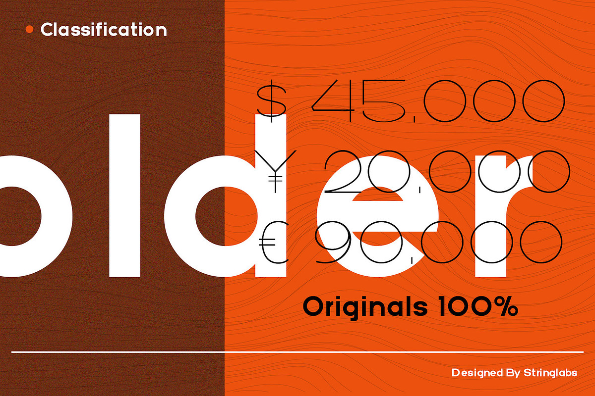 Aginoe - Modern Sans Serif Font, a Sans Serif Font by StringLabs (Photo 7 of 11)