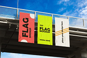 Flag Mockup, an Advertising Mockup by Custom.scene (Thumbnail 2 of 6)