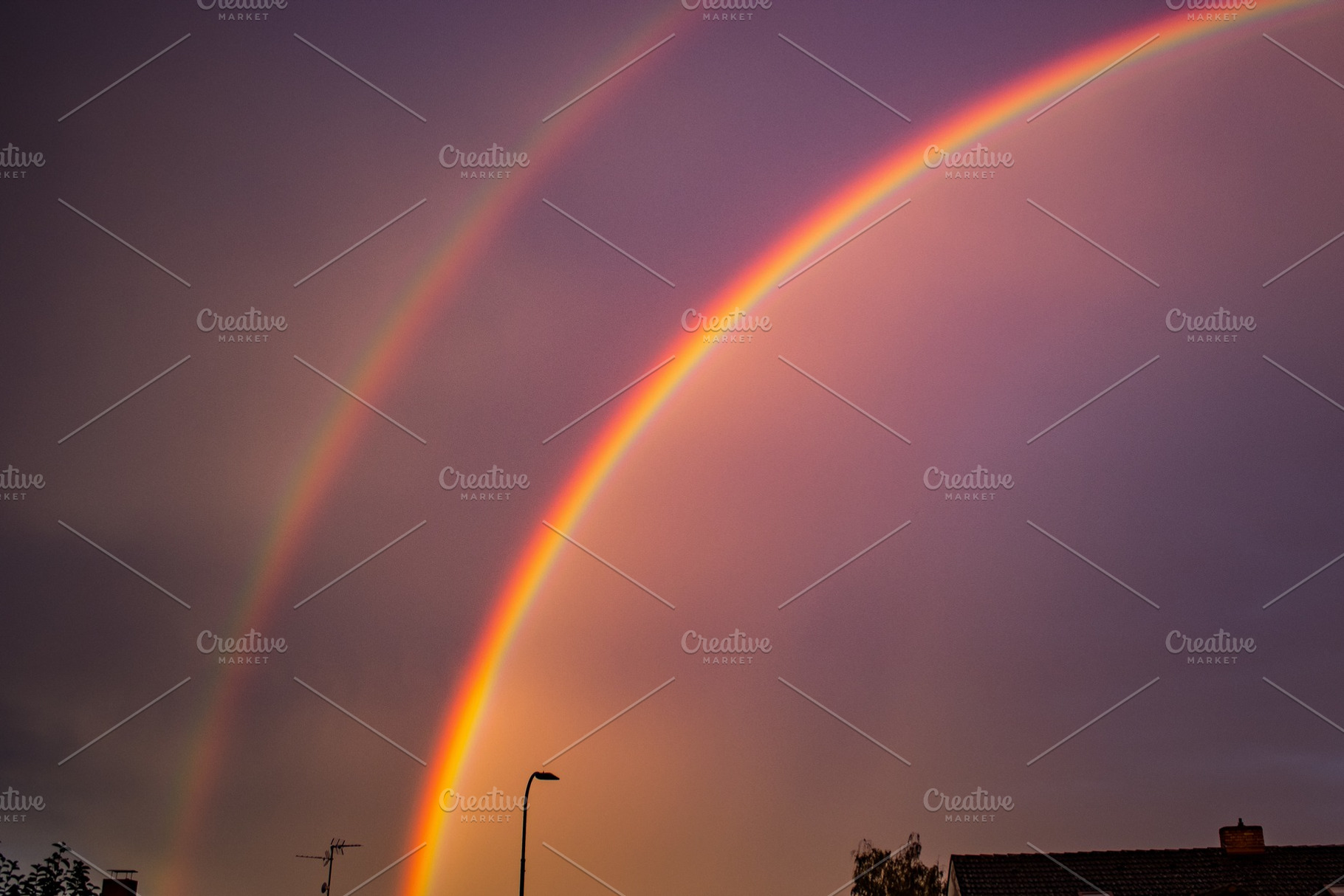 Rainbow #2, a Nature Photo by jakub_kopecky