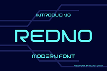Redno - Modern Font