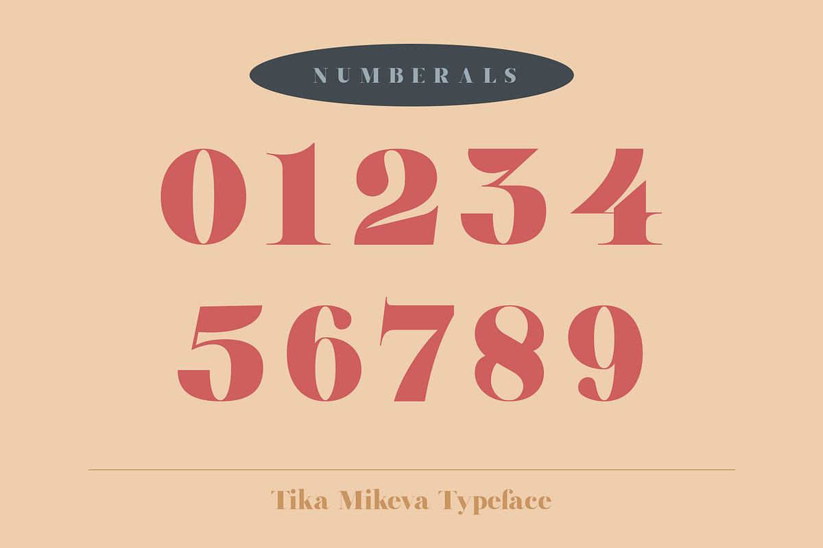 Tika Mikeva - Elegant Serif Typeface, a Serif Font by Morisco (Photo 8 of 10)