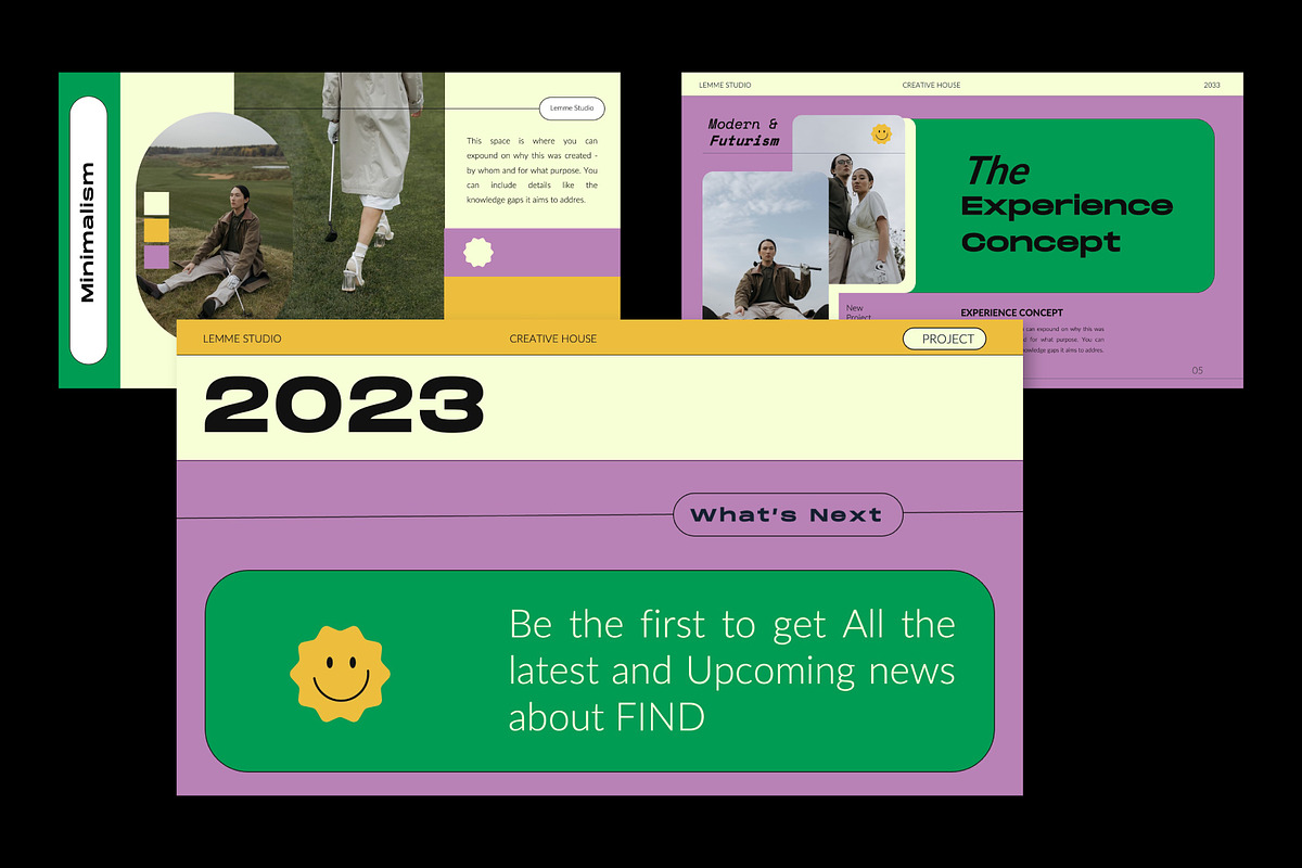 Golf Concept - Powerpoint Template, a Presentation Template by Meliora Studio (Photo 2 of 8)