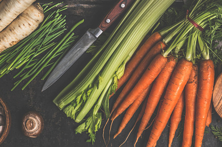 Various vegetables, banner, a Food & Drink Photo by VICUSCHKA