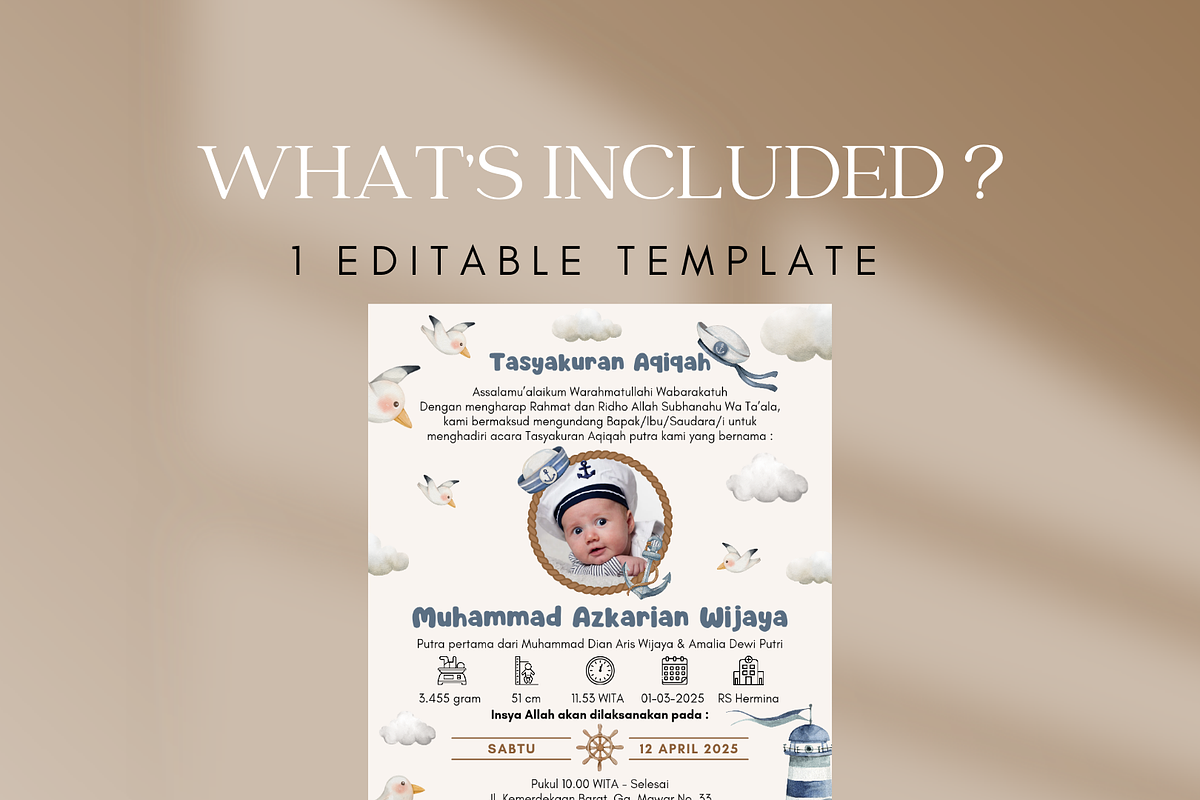 Baby invitation preview 3