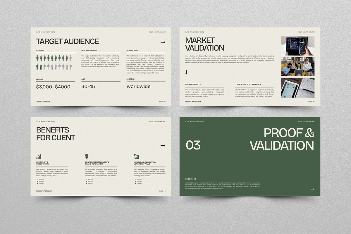 Modern Business Pitch Deck preview 7