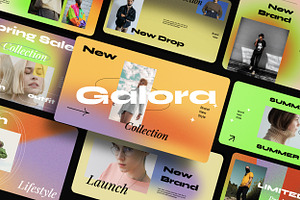 Galora Gradient Brand Google Slides