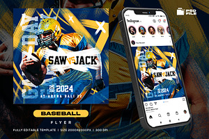 Baseball Flyer Template