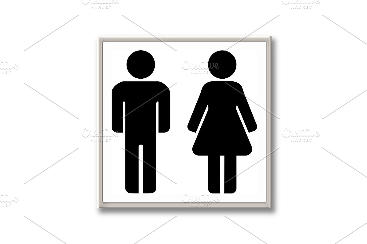 Man and woman icons, an Outline Icon by RODINA (Photo 2 of 3)