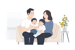 Family time at home, a Photo by Beautiful things