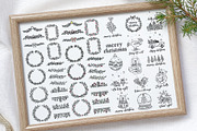 Christmas Cards, Quotes & Wreaths, an Illustration by Michèle Kae (Thumbnail 6 of 9)