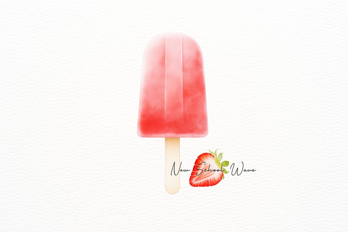 Delicious Strawberry Clipart, a Food Illustration by New-School-Wave (Photo 2 of 5)