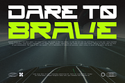 Hyper Sport - Racing Logo Font, a Sans Serif Font by Nirmana Visual (Thumbnail 17 of 17)