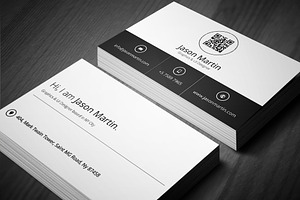 Pretty Simple Metro Business Card