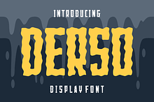 Derso - Groovy Font