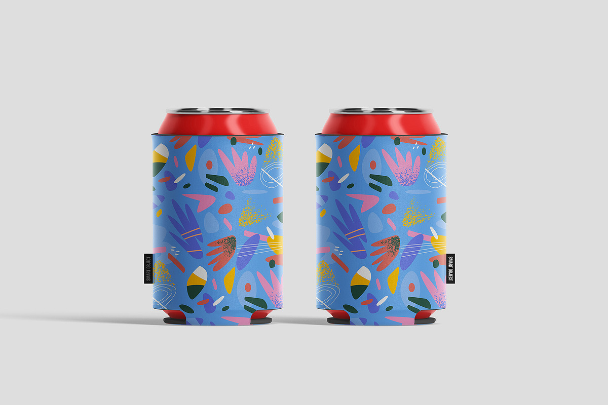 Can cooler mockup, can mockup mockup, a Packaging Mockup by GraphicVil (Photo 4 of 9)
