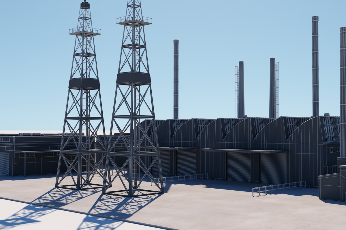 Oil_Factory_01_max8, an Architecture 3D Model by Giimann (Photo 8 of 10)