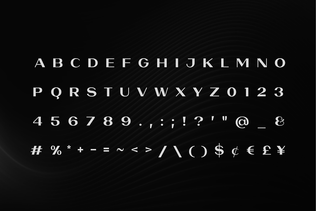 Varex Bold Elegant Sans Serif Font, a Sans Serif Font by Ebad Designs (Photo 2 of 10)