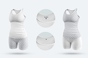 5 Mockups Tank Top and Shorts, a Shirt Mockup by Grow Design Craft Studio (Thumbnail 5 of 6)