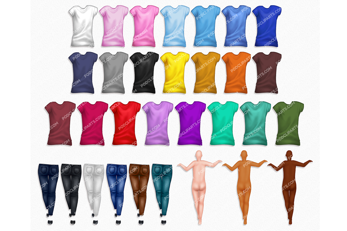 Big Family, Back View Clipart PNG, a Person Illustration by Podcliparts (Photo 3 of 10)