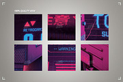 Retro Gaming Flyer Cyberpunk Arcade, a Flyer Template by Storm Pixels (Thumbnail 4 of 4)