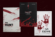 Blood Overlay Element Set, a Seasonal Illustration by Invisual Studio (Thumbnail 5 of 7)