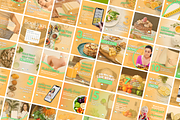 Nutrition Canva Templates Bundle, a Social Media Template by Canvagator (Thumbnail 2 of 3)