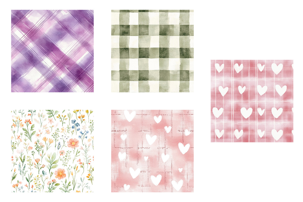 Spring Digital Paper, an Illustration by Designworld (Photo 4 of 4)