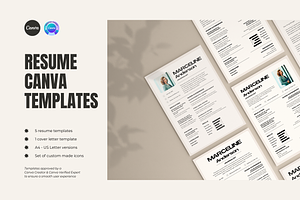 Minimal CV & Cover Letter Templates