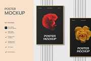 Poster Frame Mockup Set Template, a Product Mockup by graphypix (Thumbnail 2 of 4)