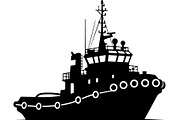 Boat Ship Silhouette Vector Mega, an Object Illustration by Designer_Momina (Thumbnail 6 of 21)