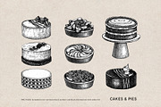 Bakery Illustrations Vector Bundle, a Food Illustration by Yevheniia (Thumbnail 8 of 10)