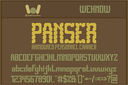 Biomechanical switches font, a Font by weknow (Thumbnail 3 of 8)