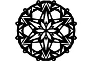Black Floral Mandala Bundle, an Illustration by Designer_Momina (Thumbnail 2 of 20)