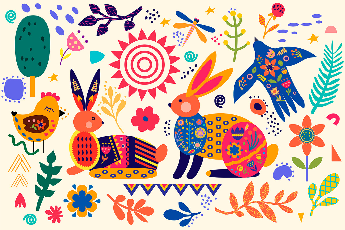 Happy Easter collection, an Object Graphic by Julycolor (Photo 3 of 14)