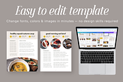 Food Creator Cookbook Template, a Magazine Template by Studio Soluna (Thumbnail 10 of 10)