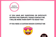 Luxury soft Pink hair stylist flyer, a Social Media Template by Foedesigner (Thumbnail 7 of 8)