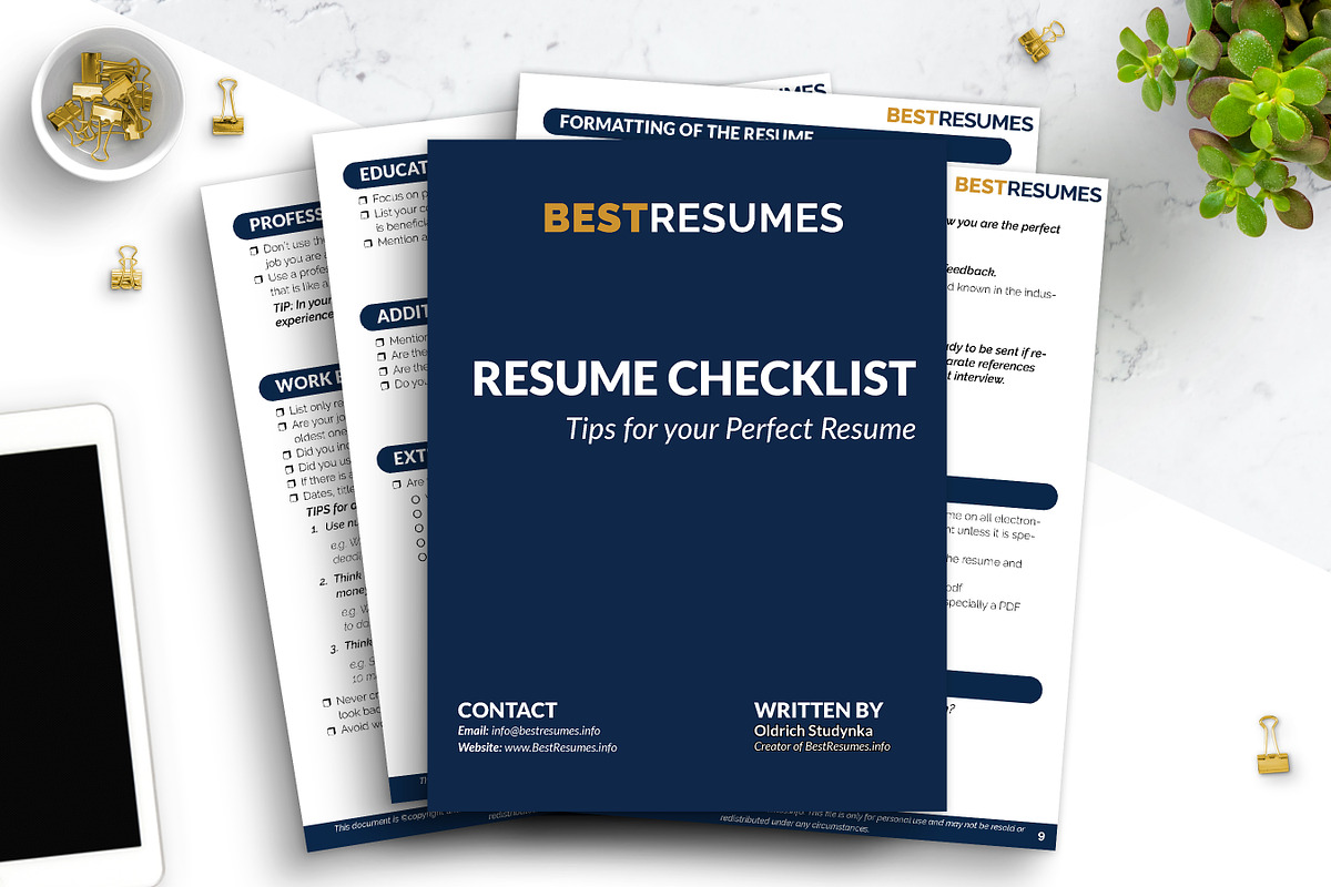 Modern Resume Template CV Word, a Resume Template by BestResumes.Co (Photo 7 of 7)