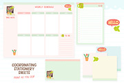 Hello, Cat Stationery, a Stationery Template by Quirky Queen Media (Thumbnail 2 of 6)
