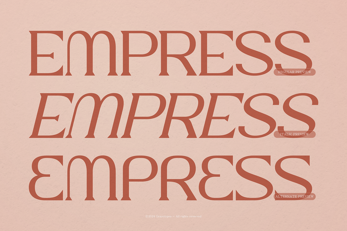 Noune | Modern Serif Font, a Serif Font by gracetype_studio (Photo 5 of 12)