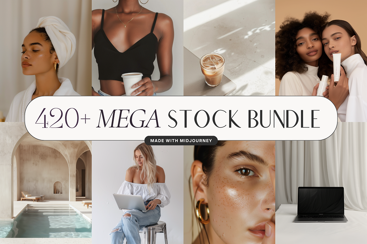 420 MEGA Stock Images Bundle, a Beauty & Fashion Photo by Refancy (Photo 1 of 13)