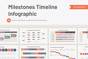 Milestones Timeline PowerPoint, a Presentation Template by HiSlide.io (Thumbnail 1 of 4)