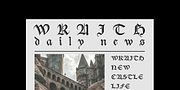 WT Arthas, a Blackletter Font by Wraith Types (Thumbnail 2 of 6)