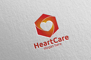 True Love Or Heart Logo Design 6