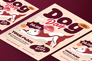 Illustration Dog Day Event Flyer Set, a Flyer Template by Annora Studio (Thumbnail 5 of 6)