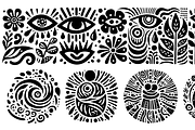 Vintage Fruits Folk Art, a Decorative Illustration by devastd (Thumbnail 12 of 27)