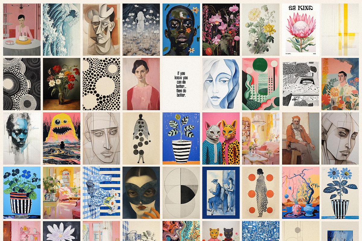 300 Eclectic Prints, a Background Graphic by Purple (Photo 11 of 16)